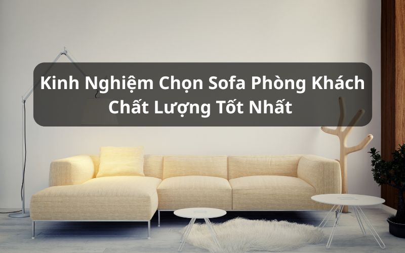 kinh nghiệm chọn sofa phòng khách