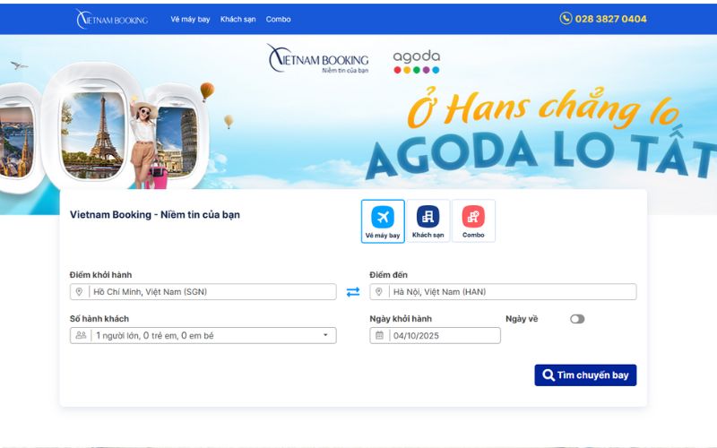 Công ty lữ hành Vietnam Booking