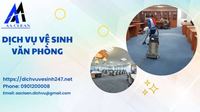 Công ty vệ sinh văn phòng công ty AA Clean