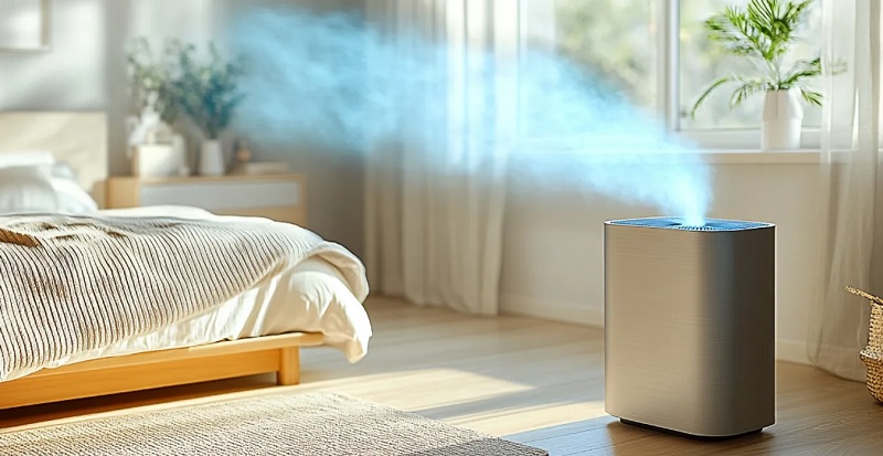 Sử dụng máy hút ẩm và máy lọc không khí